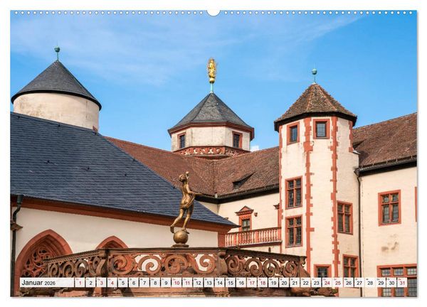 Produktbild: W&uuml;rzburg - Bayern (hochwertiger Premium Wandkalender 2026 DIN A2 quer), Kunstdruck in Hochglanz