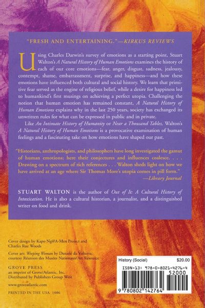 Produktbild: A Natural History of Human Emotions
