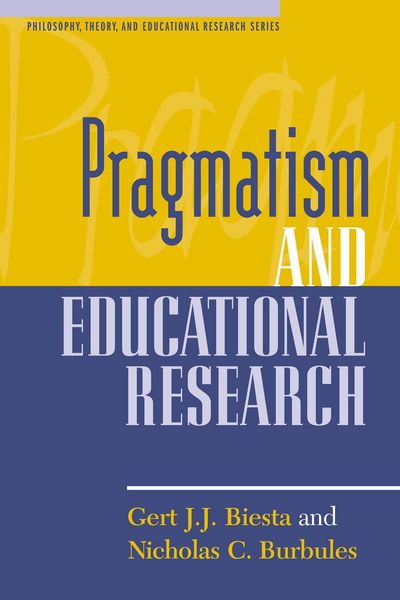 Produktbild: Pragmatism and Educational Research
