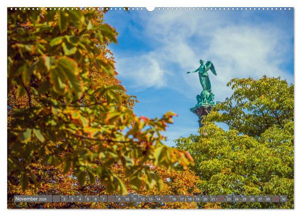Produktbild: Historisches Stuttgart 2026 (Wandkalender 2026 DIN A2 quer), CALVENDO Monatskalender