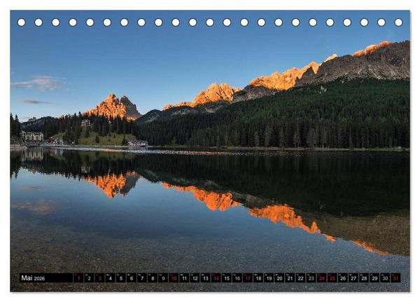 Produktbild: Dolomiten - S&uuml;dtirol (Tischkalender 2026 DIN A5 quer), CALVENDO Monatskalender