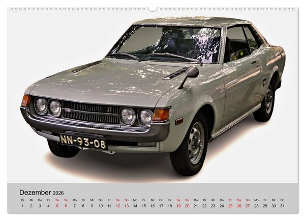 Produktbild: Japanische Oldtimer (Wandkalender 2026 DIN A2 quer), CALVENDO Monatskalender