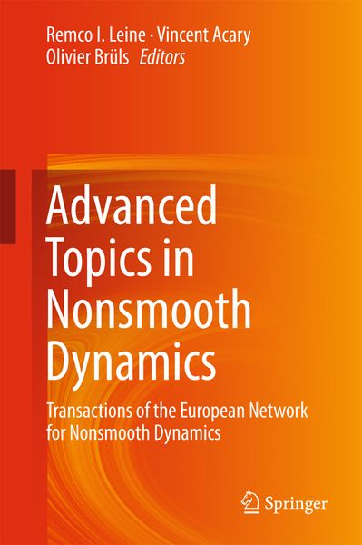 Produktbild: Advanced Topics in Nonsmooth Dynamics