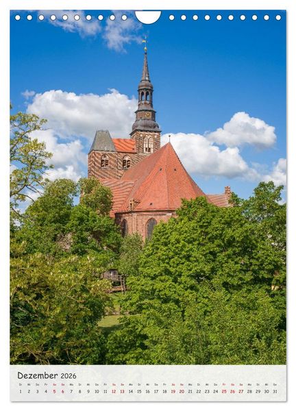 Produktbild: Tangerm&uuml;nde - Historische Altstadt an der Elbe (Wandkalender 2026 DIN A4 hoch), CALVENDO Monatskalender