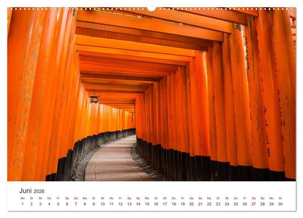 Produktbild: Japanischer Herbst und Laub (Wandkalender 2026 DIN A2 quer), CALVENDO Monatskalender