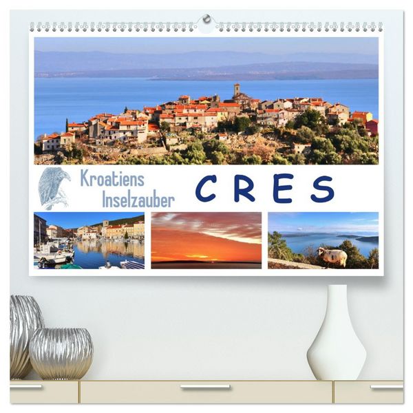 Produktbild: Kroatiens Inselzauber, Cres (hochwertiger Premium Wandkalender 2026 DIN A2 quer), Kunstdruck in Hochglanz