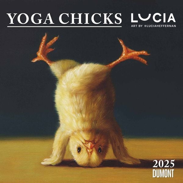 Lucia Heffernan: Yoga Chicks 2025 Broschürenkal.