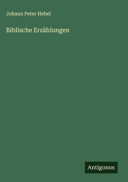 Produktbild: Biblische Erz&auml;hlungen
