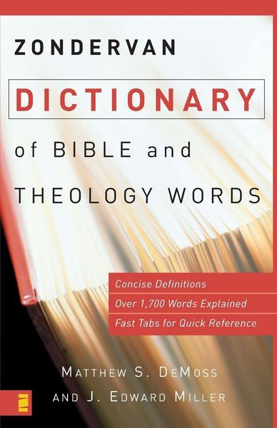 Produktbild: The Zondervan Dictionary of Bible and Theology Words