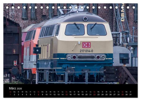 Produktbild: Erfolg einer Lokfamilie - Die V160-Baureihen (Tischkalender 2026 DIN A5 quer), CALVENDO Monatskalender