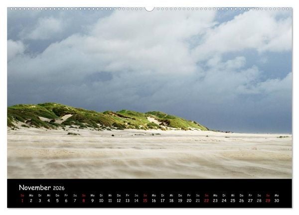 Produktbild: Amrum (Wandkalender 2026 DIN A2 quer), CALVENDO Monatskalender
