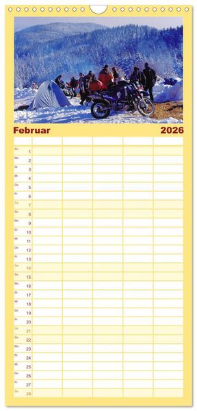 Produktbild: Familienplaner 2026 - Bayerischer Wald mit 5 Spalten (Wandkalender, 21 x 45 cm) CALVENDO