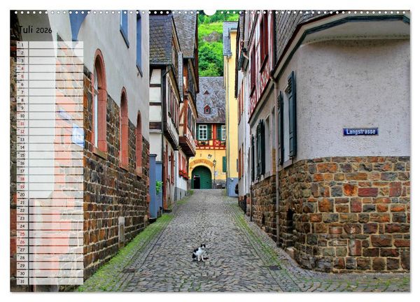 Produktbild: Von Lahnstein bis R&uuml;desheim - Am wundersch&ouml;nen Mittelrhein (Wandkalender 2026 DIN A2 quer), CALVENDO Monatskalender