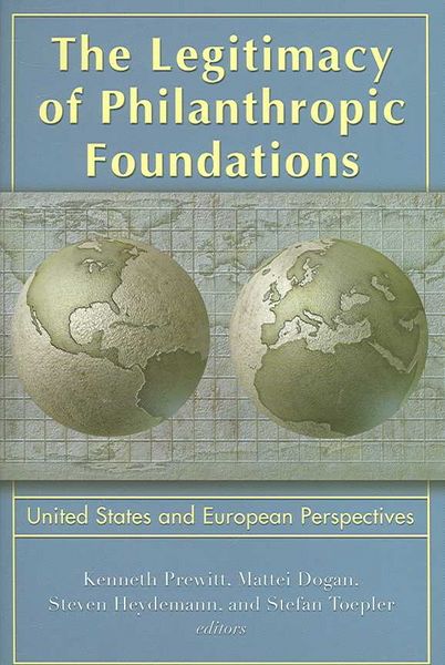 Produktbild: Legitimacy of Philanthropic Foundations