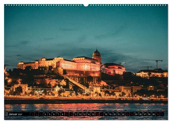 Produktbild: Glanzvolles Budapest (Wandkalender 2027 DIN A2 quer), CALVENDO Monatskalender