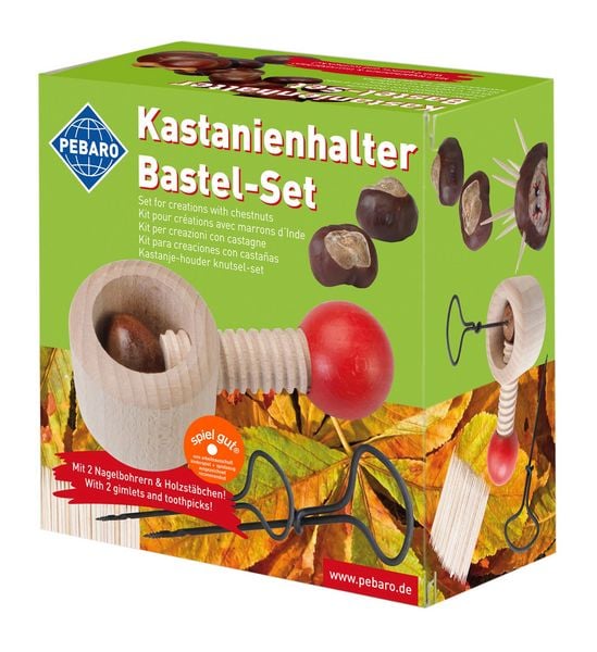 Kastanien Halter plus Bohrer