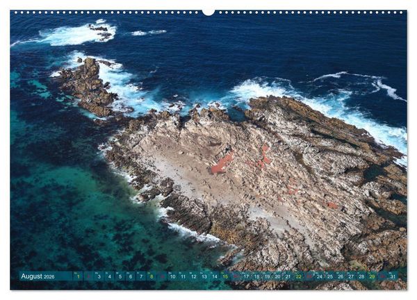 Produktbild: S&uuml;dafrika - K&uuml;stenflug von Kapstadt bis Dyker Island (Wandkalender 2026 DIN A2 quer), CALVENDO Monatskalender