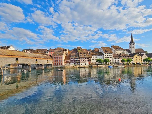 Produktbild: CALVENDO Puzzle Gailingen am Hochrhein | 1000 Teile Lege-Gr&ouml;&szlig;e 64x48cm Foto-Puzzle f&uuml;r gl&uuml;ckliche Stunden
