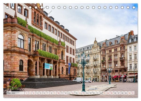 Produktbild: Wiesbaden Impressionen (Tischkalender 2026 DIN A5 quer), CALVENDO Monatskalender