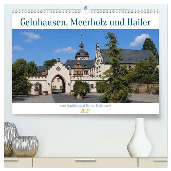Produktbild: Gelnhausen Meerholz und Hailer (hochwertiger Premium Wandkalender 2027 DIN A2 quer), Kunstdruck in Hochglanz
