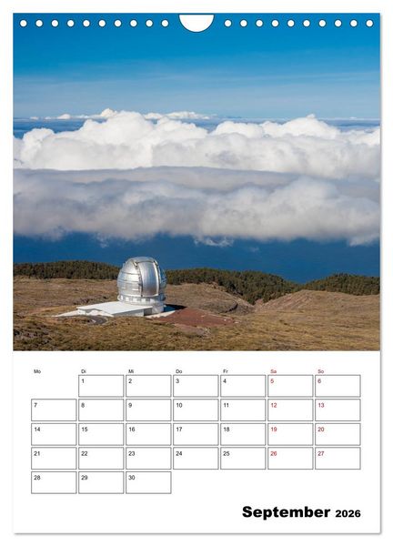 Produktbild: Wanderparadies La Palma (Wandkalender 2026 DIN A4 hoch), CALVENDO Monatskalender