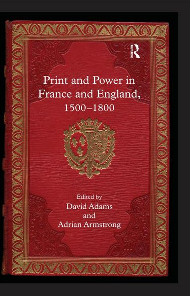 Produktbild: Print and Power in France and England, 1500-1800