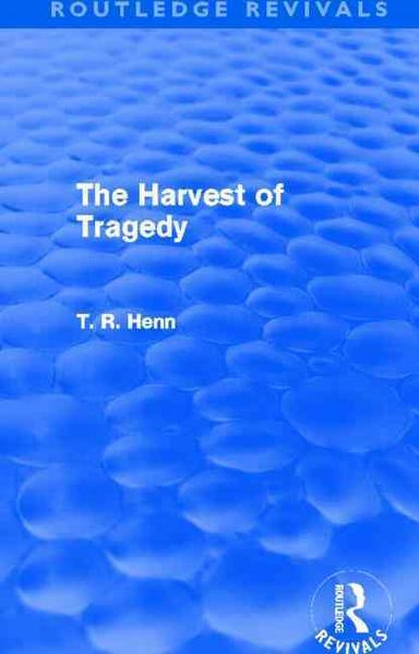 Produktbild: The Harvest of Tragedy (Routledge Revivals)
