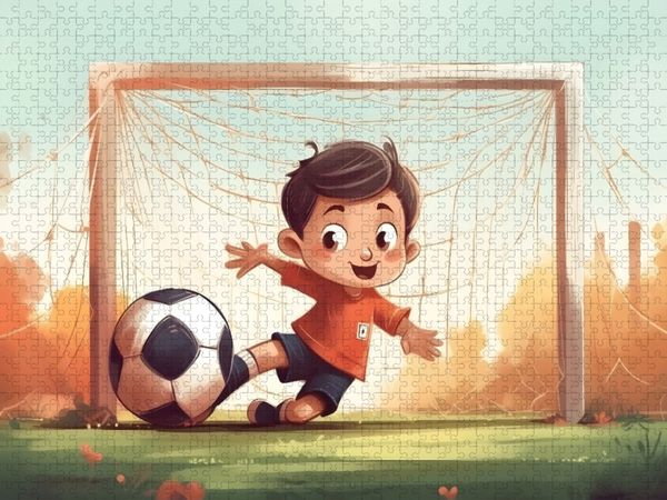 Produktbild: CALVENDO Puzzle Ein Motiv aus dem Kalender Bilder f&uuml;r Kinder | 1000 Teile Lege-Gr&ouml;&szlig;e 64x48cm Foto-Puzzle f&uuml;r gl&uuml;ckliche Stunden