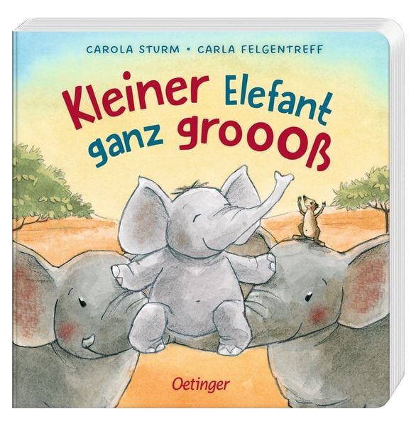 Produktbild: Kleiner Elefant ganz grooo&szlig;
