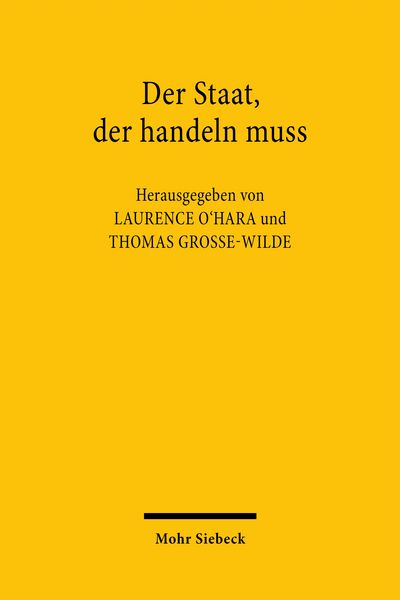 Produktbild: Der Staat, der handeln muss