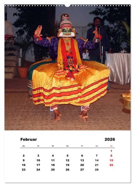 Produktbild: Indien erleben (Wandkalender 2026 DIN A2 hoch), CALVENDO Monatskalender