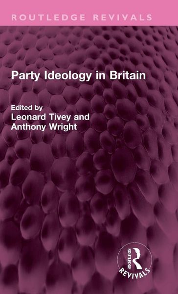 Produktbild: Party Ideology in Britain