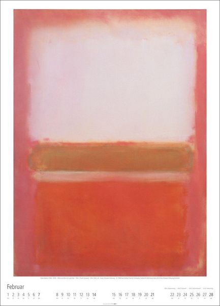 Produktbild: Mark Rothko Kalender 2027