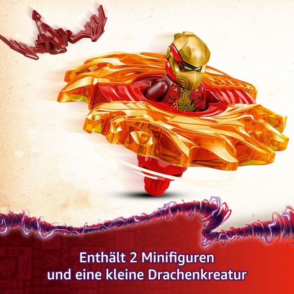 Produktbild: LEGO NINJAGO Kais Drachen-Spinjitzu-Spinner - Ninja Spielzeug 71823