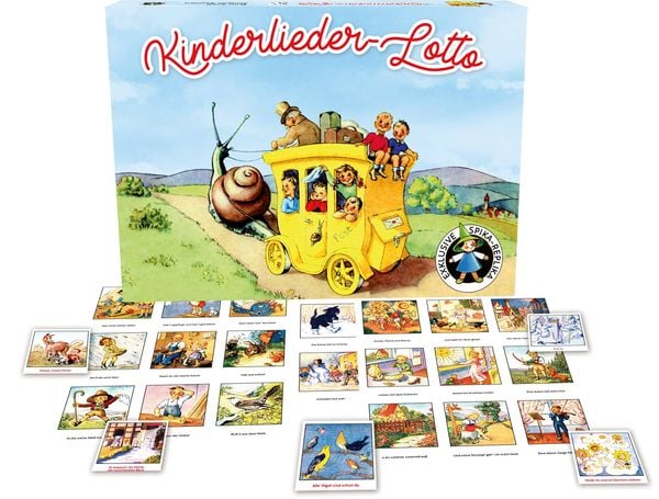 Produktbild: Kinderlieder - Lotto (mit Liederheft)