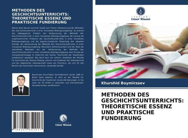 Produktbild: Methoden des Geschichtsunterrichts: Theoretische Essenz und Praktische Fundierung