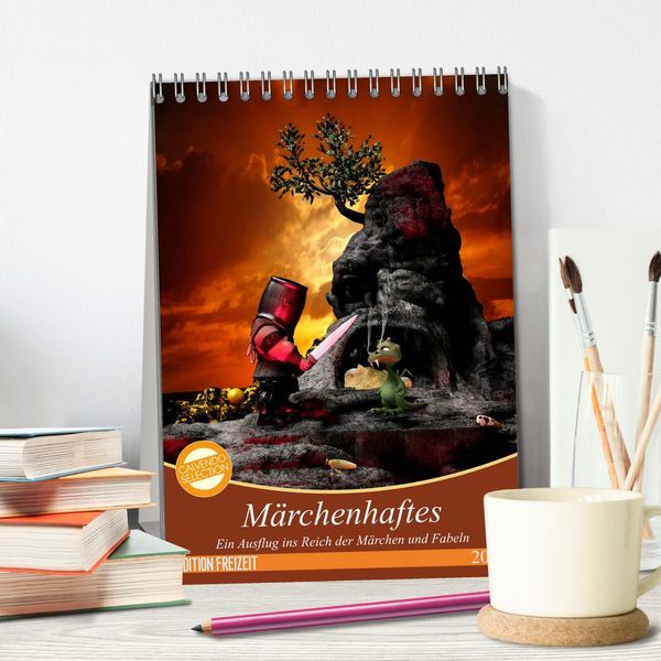 Produktbild: M&auml;rchenhaftes (Tischkalender 2026 DIN A5 hoch), CALVENDO Monatskalender