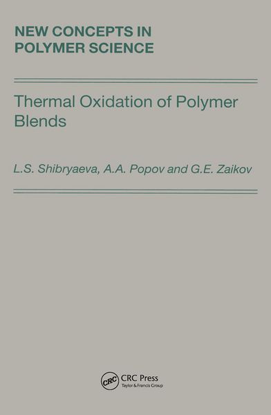 Produktbild: Thermal Oxidation of Polymer Blends
