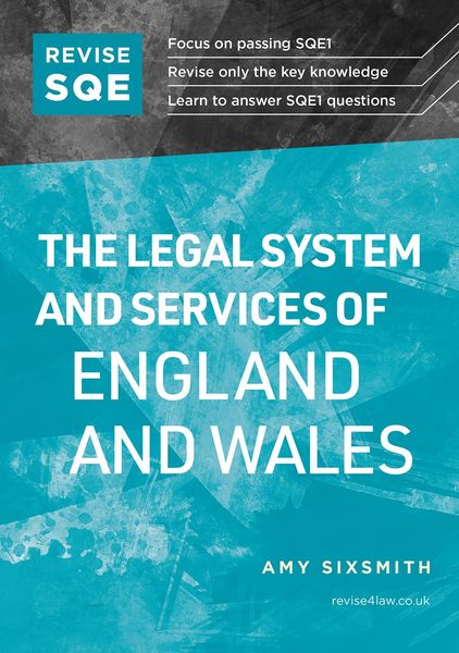 Produktbild: Revise SQE The Legal System and Services of England and Wales