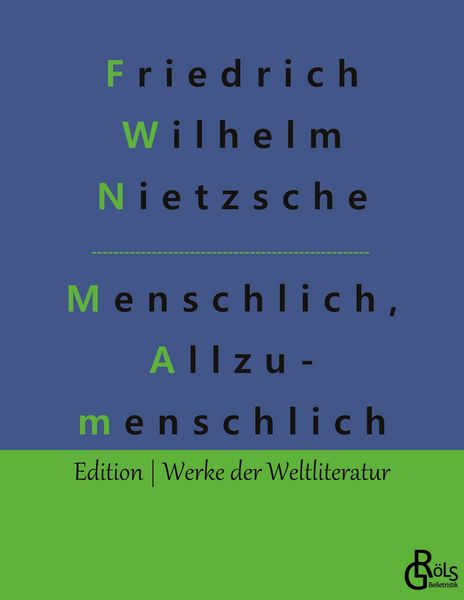 Produktbild: Menschliches, Allzumenschliches