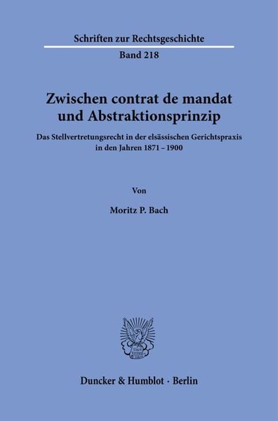 Zwischen contrat de mandat und Abstraktionsprinzip.