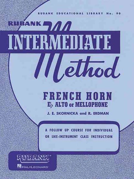 Produktbild: Rubank Intermediate Method: French Horn in E Flat Alto or Mellophone
