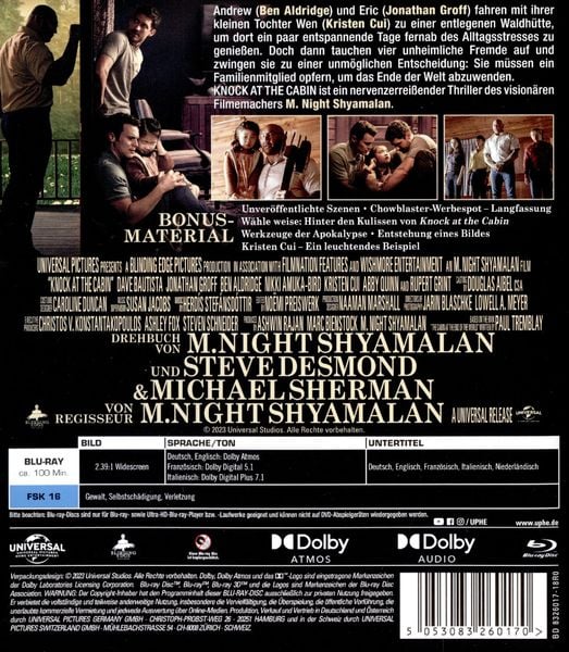 Produktbild: Knock at the Cabin