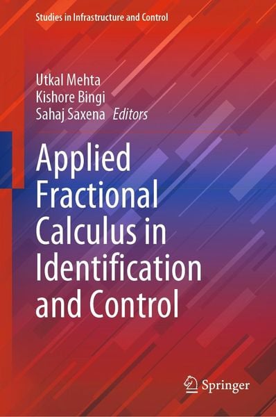 Produktbild: Applied Fractional Calculus in Identification and Control