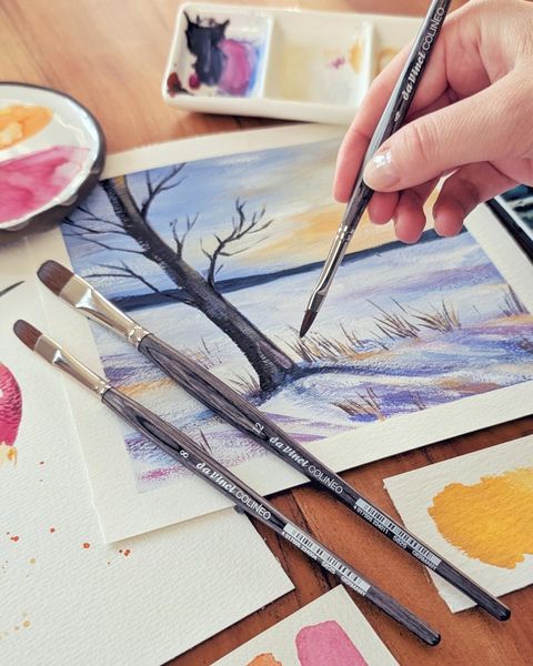 Produktbild: da Vinci Pinsel COLINEO Aquarellpinsel, Pinsel, Gr&ouml;&szlig;e 8