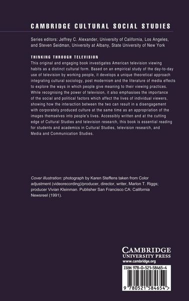 Produktbild: Thinking through Television