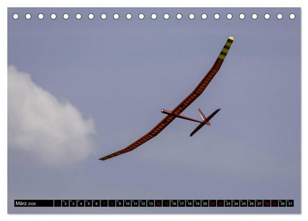 Produktbild: F-5J Segler, Bilder zur Bavarian Open Serie (Tischkalender 2026 DIN A5 quer), CALVENDO Monatskalender