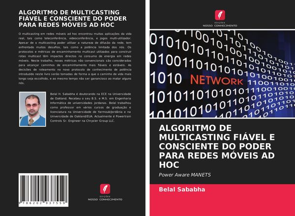 Produktbild: ALGORITMO DE MULTICASTING FI&Aacute;VEL E CONSCIENTE DO PODER PARA REDES M&Oacute;VEIS AD HOC