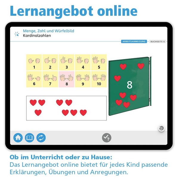 Produktbild: Mathetiger 1 &ndash; Sch&uuml;lerbuch
