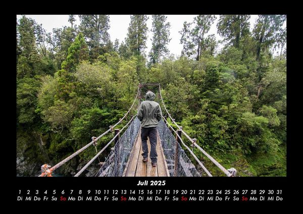 Produktbild: Wanderlust 2025 Fotokalender DIN A3